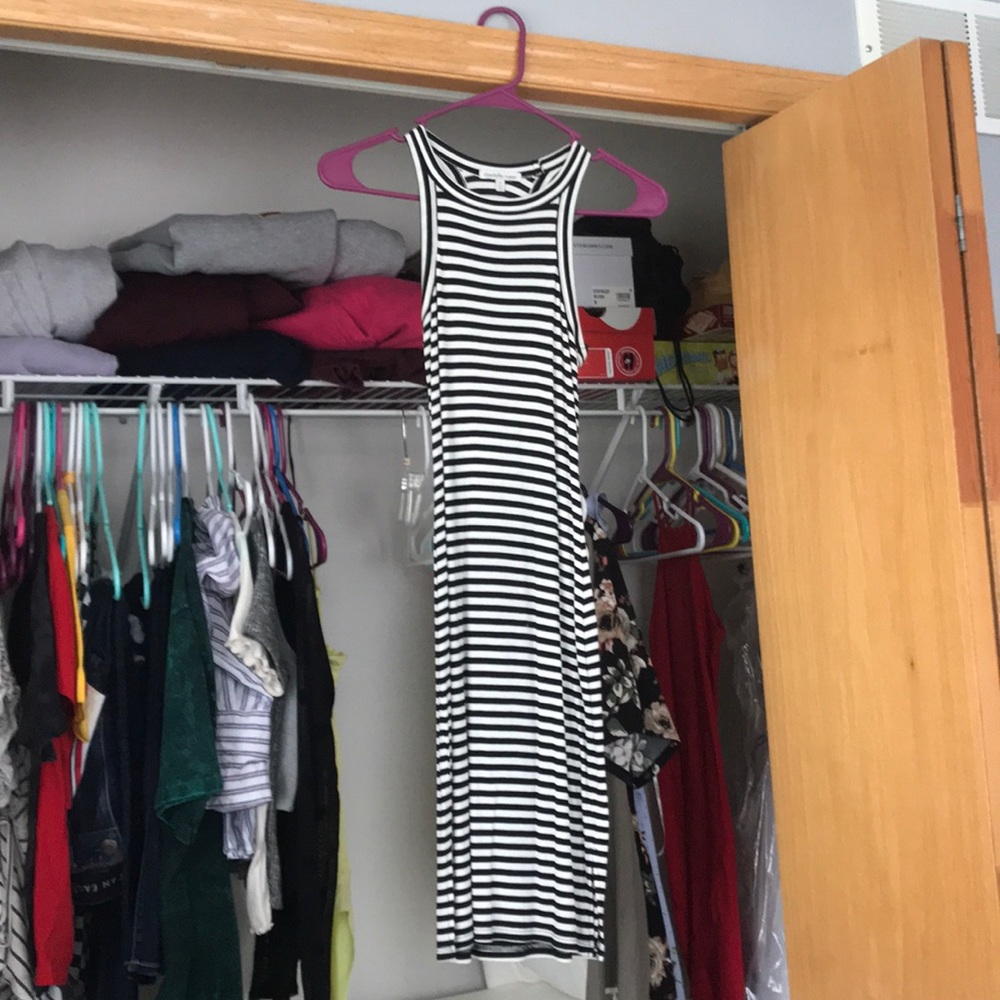 striped dress